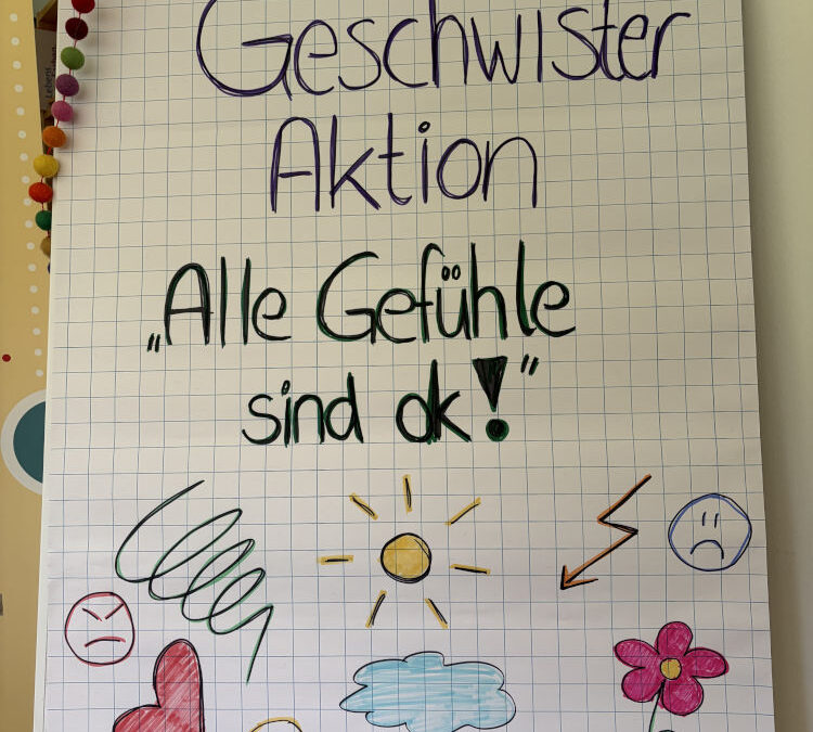 „Alle Gefühle sind ok!“ – Geschwisterkindertag 13.6.2026